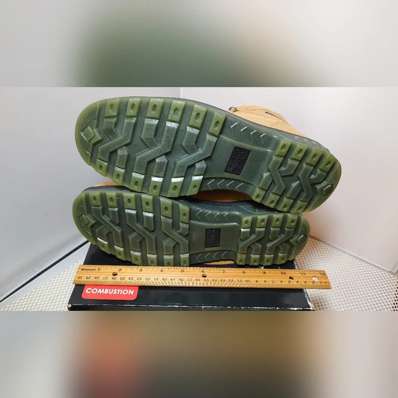 Brahma Women's Size 9.5 Combustion 6" Steel Toe Work Boots Wheat - Picture 4 of 5